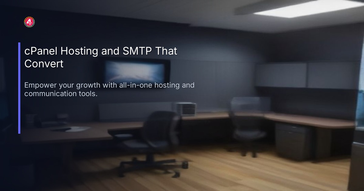 cPanel Hosting and SMTP That Convert