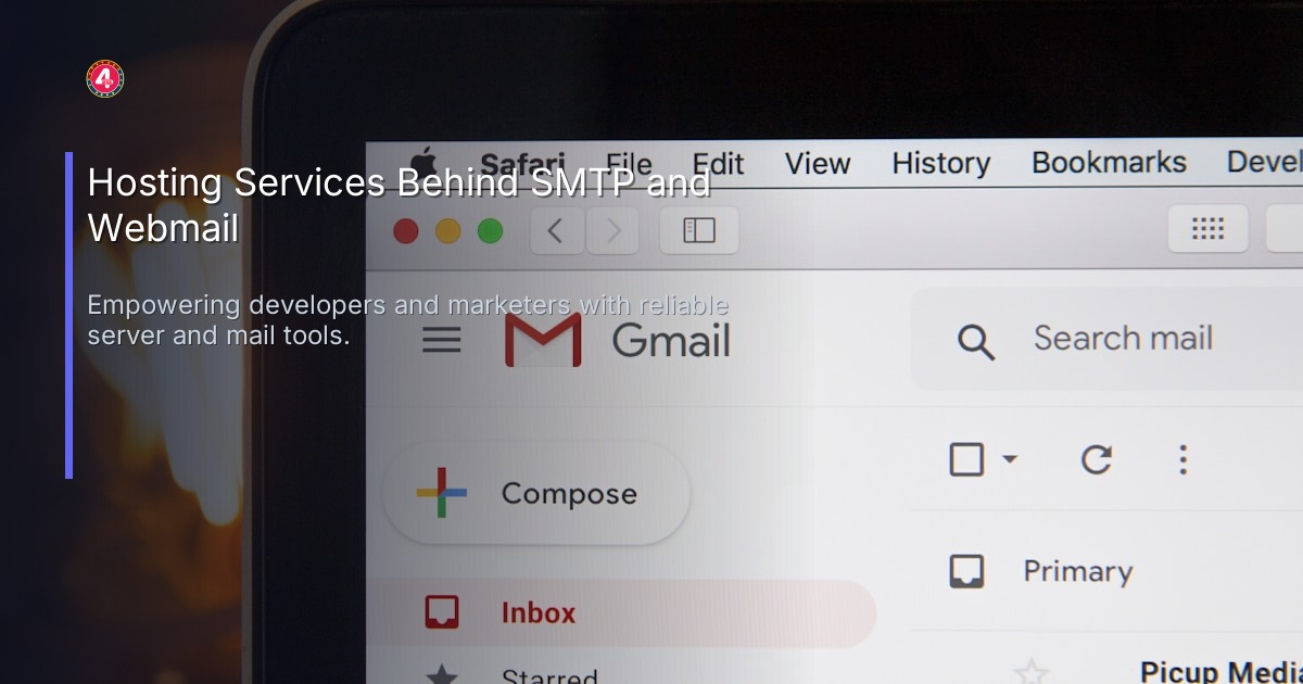 Hosting Services Behind SMTP and Webmail