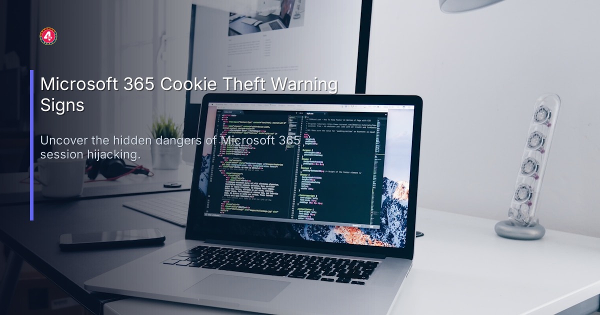 Microsoft 365 Cookie Theft Warning Signs