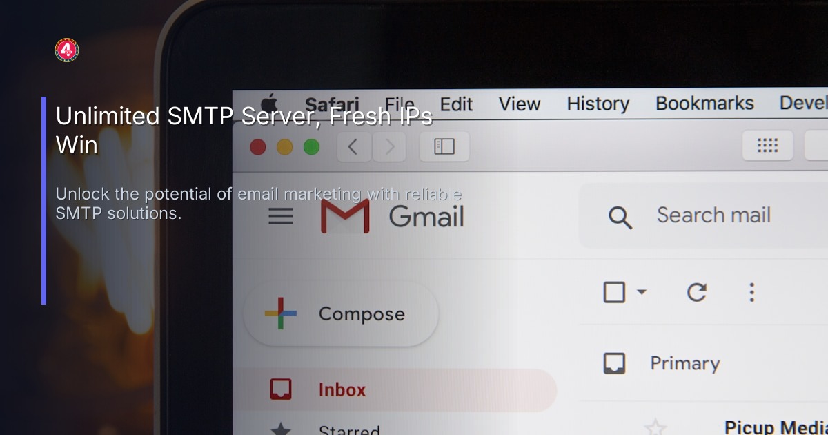Unlimited SMTP Server, Fresh IPs Win