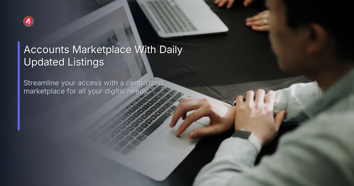 Accounts Marketplace With Daily Updated Listings