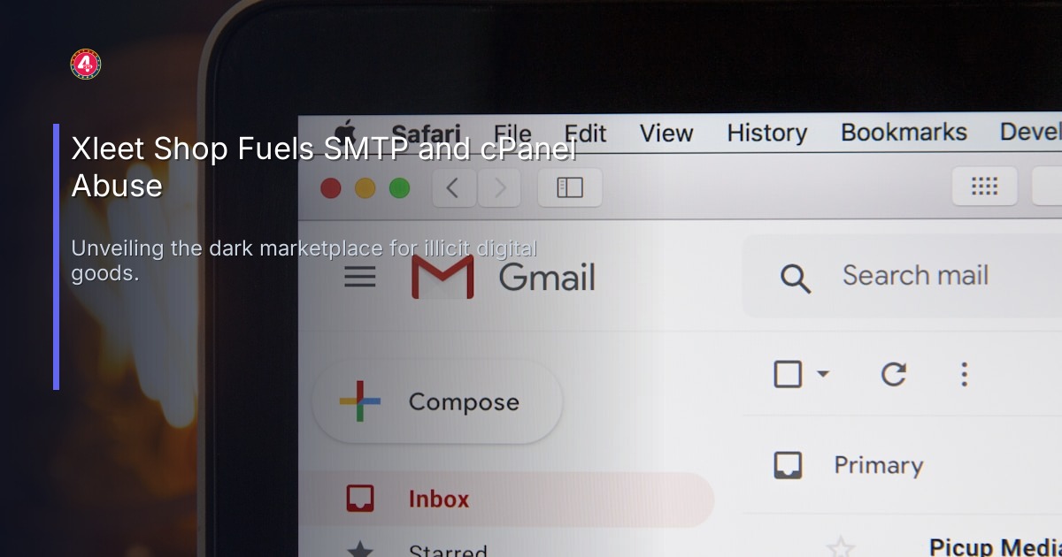 Xleet Shop Fuels SMTP and cPanel Abuse